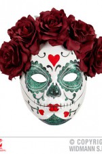 04787 Day Of The Dead Glitter Mask