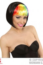 04402 Rainbow Rave Wig